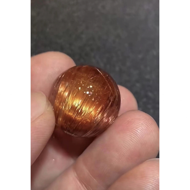 ⭐︎天然銅色ゴールドルチルクオーツ 丸玉 20mm-