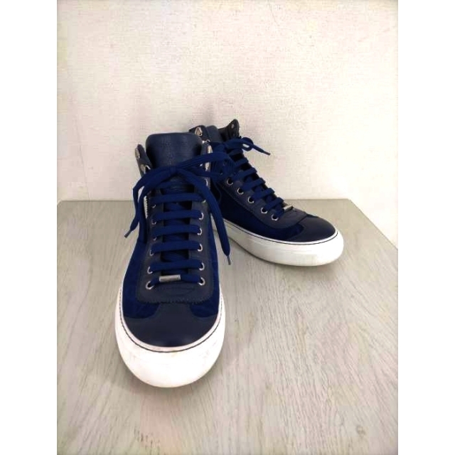 スニーカー JIMMY CHOO(ジミーチュウ) スウェード ハイカット ...