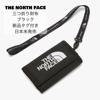 THE NORTH FACE 財布 ストラップ付　三つ折り　ノースフェイス