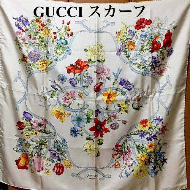 Gucci(グッチ)のGUCCI スカーフ レディースのファッション小物(バンダナ/スカーフ)の商品写真