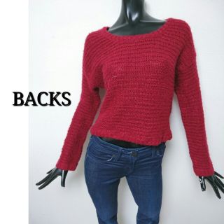 バックス(BACKS)のBACKS*ショートニット(ニット/セーター)