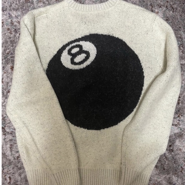 stussy 8 BALL MOHAIR SWEATER XL 美品 おまけ付き - ニット/セーター