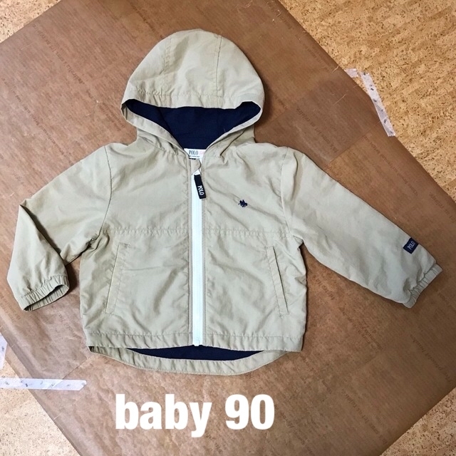 POLO RALPH LAUREN(ポロラルフローレン)のナイロンパーカー POLO baby 90サイズ キッズ/ベビー/マタニティのベビー服(~85cm)(ジャケット/コート)の商品写真