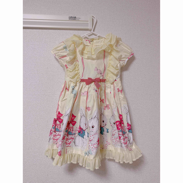 Shirley Temple(シャーリーテンプル)のシャーリーテンプル  うさぎ　ワンピース  キッズ/ベビー/マタニティのキッズ服女の子用(90cm~)(ワンピース)の商品写真