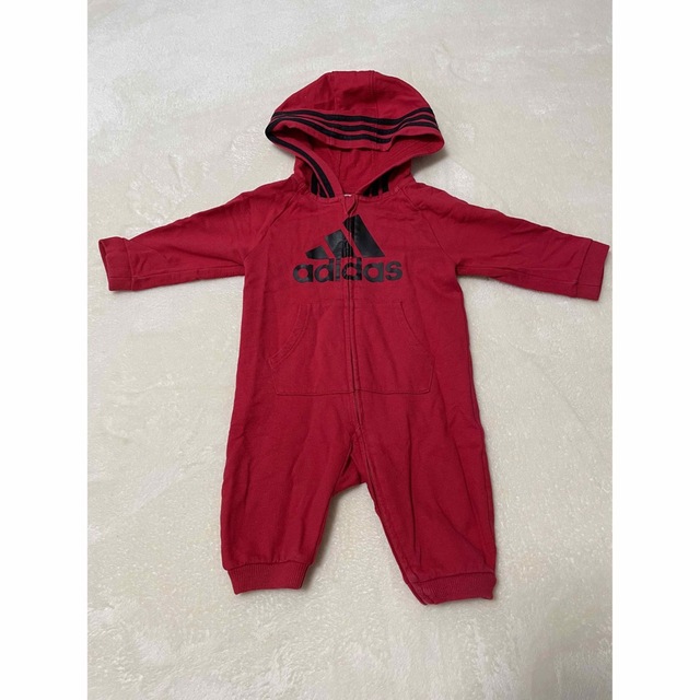 adidas(アディダス)のadidas アディダス　ロンパース キッズ/ベビー/マタニティのベビー服(~85cm)(ロンパース)の商品写真