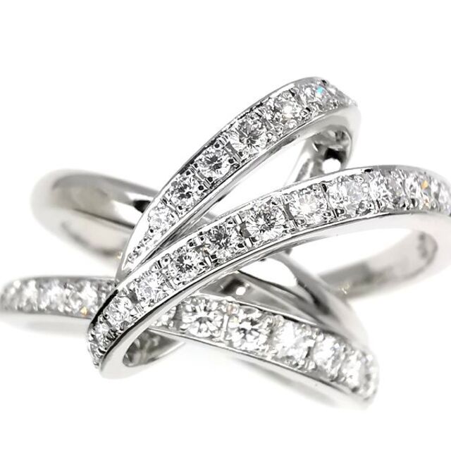 ウエダジュエラー Uyeda Jeweller Pt ダイヤモンド リング レディースのアクセサリー(リング(指輪))の商品写真
