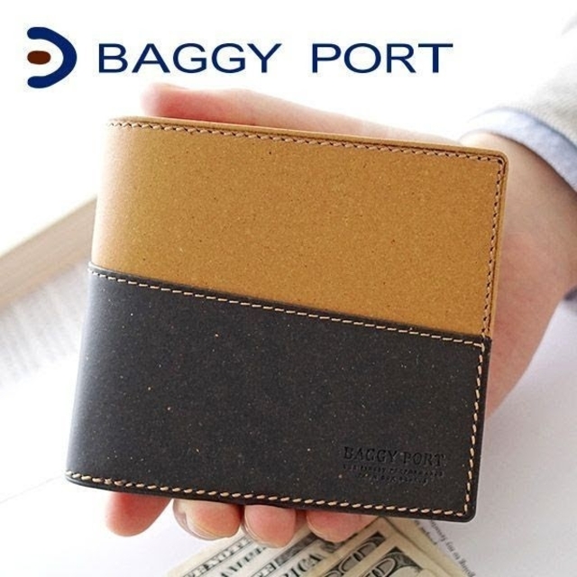 [未使用] バギーポート BAGGY PORT 二つ折り財布 お箱つき
