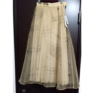 アメリヴィンテージ(Ameri VINTAGE)の新品タグ付きAMERI  HOROSCOPE SKIRT(ロングスカート)