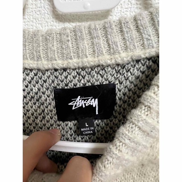 STUSSY(ステューシー)のstussyセーター　8ボール メンズのトップス(ニット/セーター)の商品写真