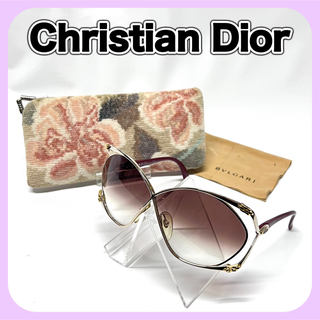 Christian Dior - クリスチャンディオール サングラス アーンジョーメガネケース付き