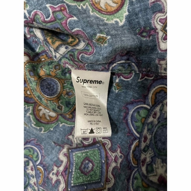 Supreme 14aw Ottoman Shirt