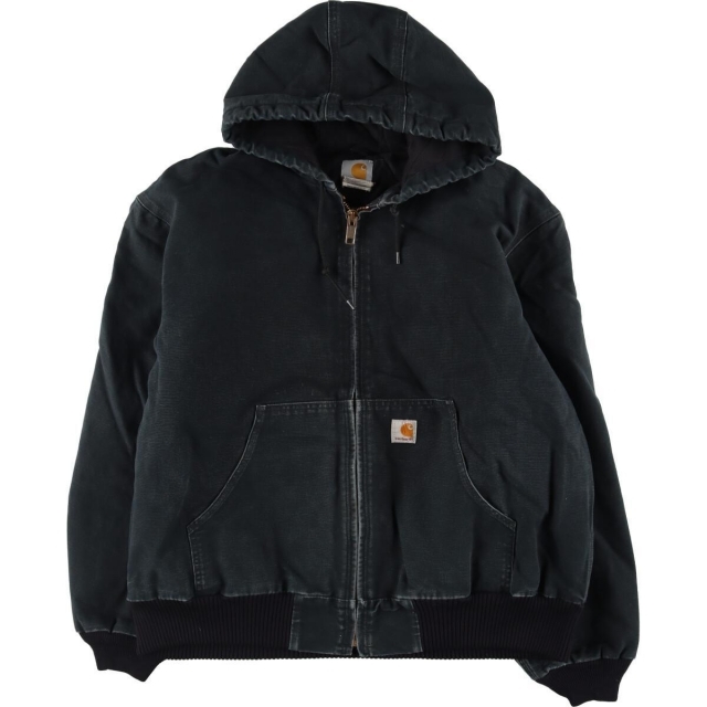 【カーハート carhartt】アクティブジャケット ダック地 黒 XL