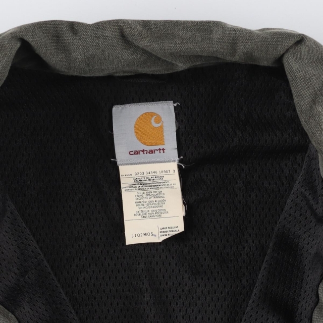 carhartt(カーハート)の古着 カーハート Carhartt ダック地ワークジャケット メンズL /eaa297467 メンズのジャケット/アウター(その他)の商品写真