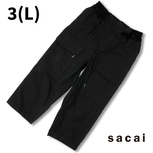 sacai(サカイ)の新品 sacai ワイドパンツ L メンズのパンツ(ワークパンツ/カーゴパンツ)の商品写真