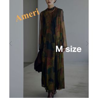 アメリヴィンテージ(Ameri VINTAGE)のUND GYPSUM ART DRESS (ロングワンピース/マキシワンピース)