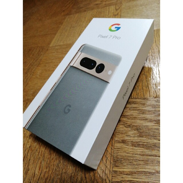 Google Pixel(グーグルピクセル)の新品未使用品 Google Pixel 7 Pro Hazel 128 GB スマホ/家電/カメラのスマートフォン/携帯電話(スマートフォン本体)の商品写真