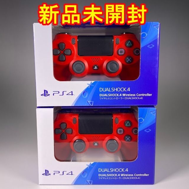 ゲームソフト/ゲーム機本体【新品未開封】ワイヤレスコントローラー (DUALSHOCK 4)