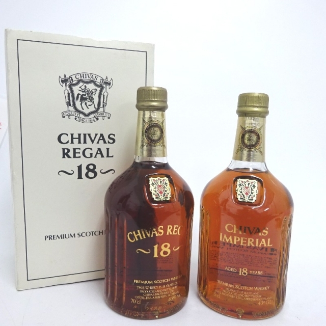 未開封☆Chivas Regal【シーバスリーガル】 18年/18年 インペリアル 2