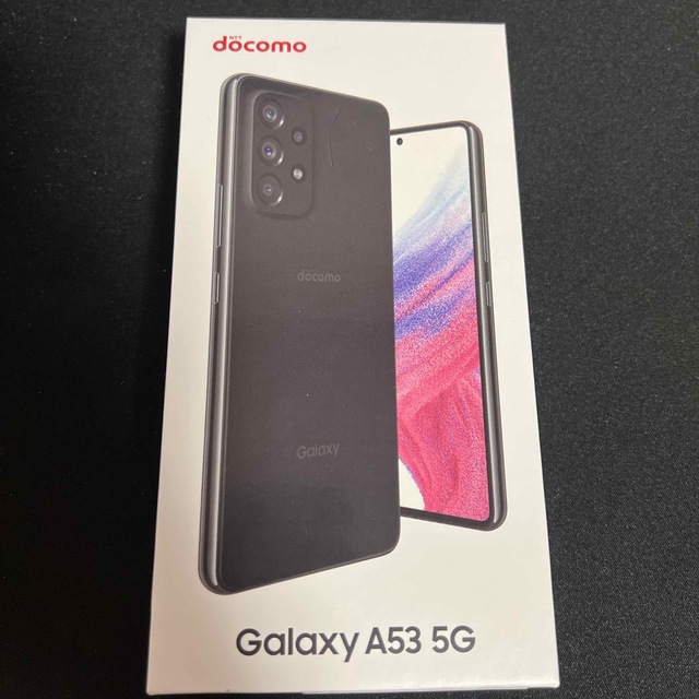 スマートフォン/携帯電話galaxy a53 5G 128GB BLACK