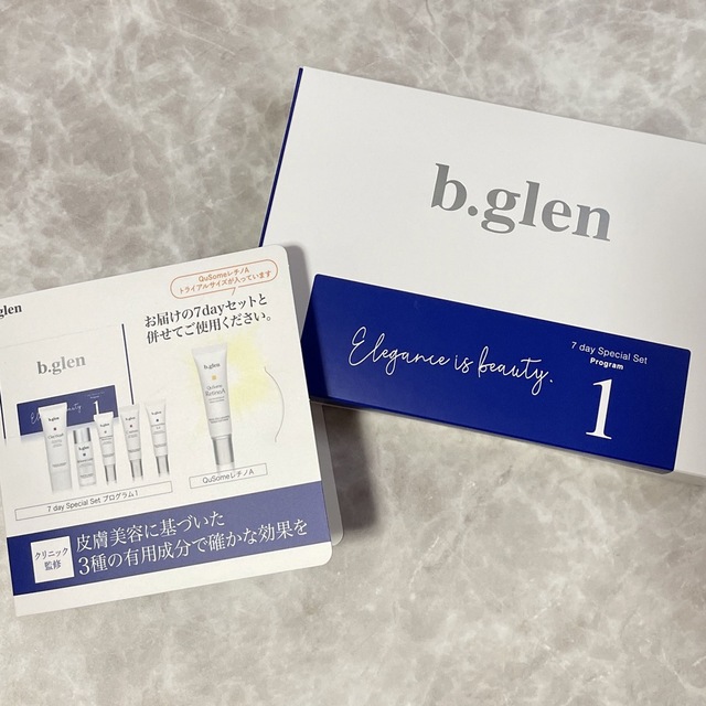 b.glen(ビーグレン)のビーグレン b.glen 7day special set プログラム1 コスメ/美容のキット/セット(サンプル/トライアルキット)の商品写真