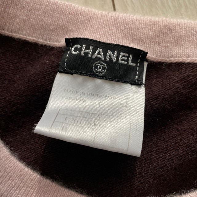 CHANEL(シャネル)のシャネルカシミアニット　茶色　38サイズ レディースのトップス(ニット/セーター)の商品写真
