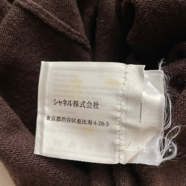 CHANEL(シャネル)のシャネルカシミアニット　茶色　38サイズ レディースのトップス(ニット/セーター)の商品写真