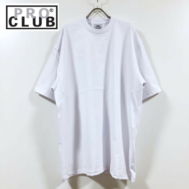 PRO CLUB(プロクラブ)の新品 PROCLUB プロクラブ 無地 半袖Tシャツ ヘビーウエイト 白 2XL メンズのトップス(Tシャツ/カットソー(半袖/袖なし))の商品写真