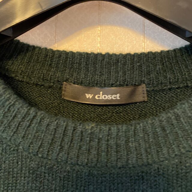 w closet(ダブルクローゼット)の美品❤️wcloset ニットベスト レディースのトップス(ベスト/ジレ)の商品写真