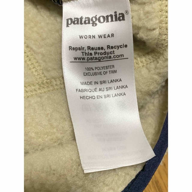 patagonia(パタゴニア)のpatagoniaパタゴニアフリースブルゾンアウター　美品 メンズのジャケット/アウター(ブルゾン)の商品写真