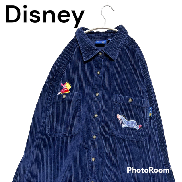 Disney - 90's ヴィンテージ☆ディズニー プーさん コーデュロイシャツ ...