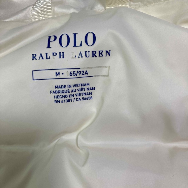 POLO RALPH LAUREN(ポロラルフローレン)のラルフローレンダウンジャケット　白　 レディースのジャケット/アウター(ダウンジャケット)の商品写真