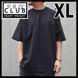 プロクラブ(PRO CLUB)の新品 PROCLUB プロクラブ 無地 半袖Tシャツ ヘビーウエイト 黒 XL(Tシャツ/カットソー(半袖/袖なし))