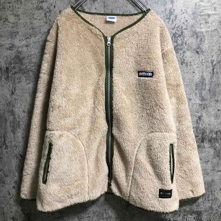 アウトドア(OUTDOOR)のoutdoor アウトドア　ボアブルゾン　ジャケット　ベージュ(ブルゾン)