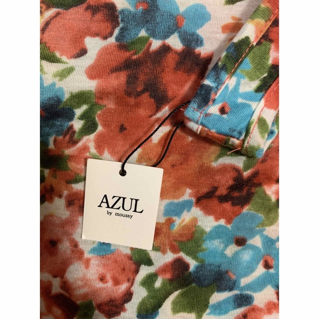 AZUL by moussy(アズールバイマウジー)の【新品】花柄タンクトップ レディースのトップス(タンクトップ)の商品写真