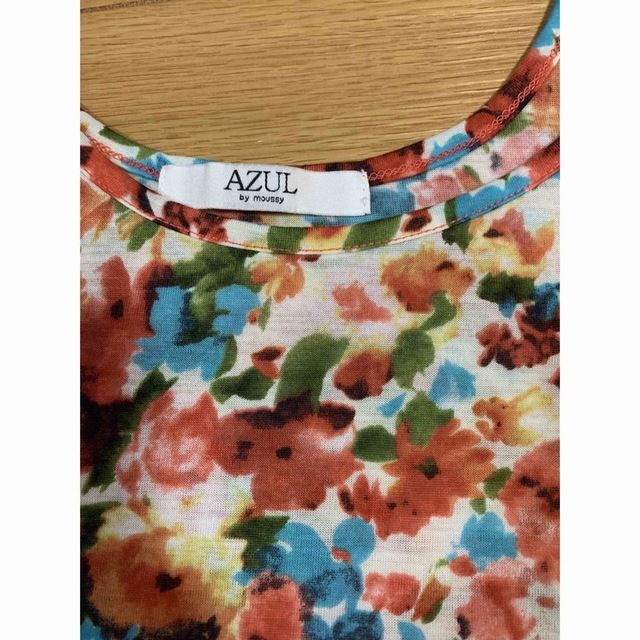 AZUL by moussy(アズールバイマウジー)の【新品】花柄タンクトップ レディースのトップス(タンクトップ)の商品写真