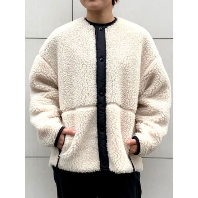 HYKE(ハイク)の今期・タグ付・HYKEのFAUX SHEARLING JACKET レディースのジャケット/アウター(その他)の商品写真