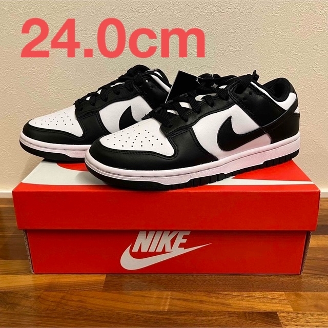 Nike WMNS Dunk Low White/Black ダンクパンダ