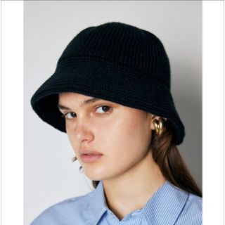 マウジー(moussy)のにごめぐ様専用　moussy  ニットバケットハット（値段交渉あり）(ハット)