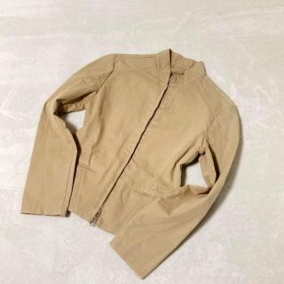 モンクレール ブルゾン ベージュ スタンドカラージャケット 美品 ジップアップ