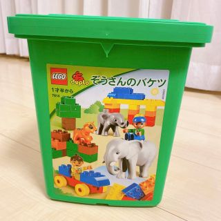 レゴ(Lego)のLEGO☆duplo☆ぞうさんのバケツ(積み木/ブロック)