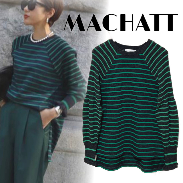 ニット/セーター 大人気!完売!machatt マチャット ボーダー