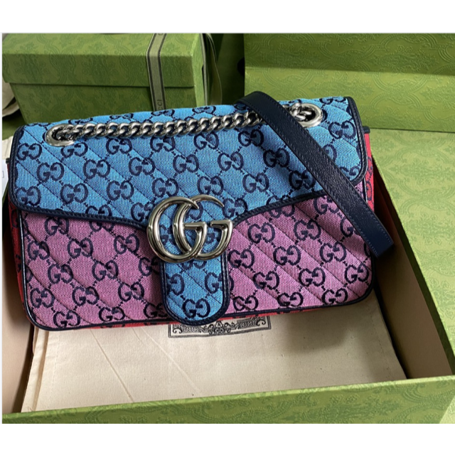最も信頼できる Gucci スーパーバッグ GGマーモントマルチカラー