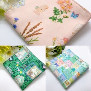 フランシュリッペ(franche lippee)の【ハンドメイド】花の木 ガーゼハンカチ(ハンカチ/バンダナ)