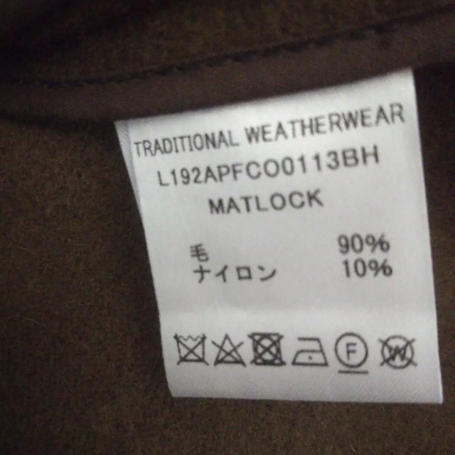 TRADITIONAL WEATHERWEAR(トラディショナルウェザーウェア)の【新品】Traditional Weatherwear MATLOCK -34- レディースのジャケット/アウター(ロングコート)の商品写真