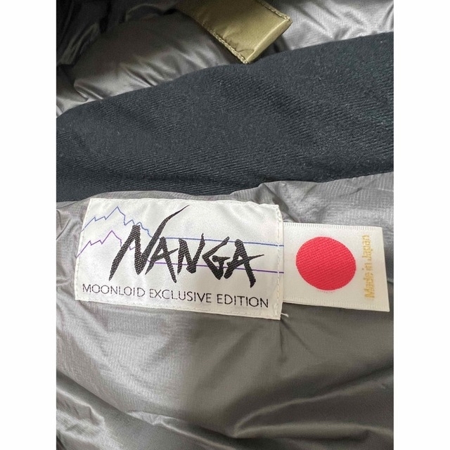 NANGA(ナンガ)のほぼ未使用　NANGA   MOONLOIDホワイトレーベル ムーンロイド   メンズのジャケット/アウター(ダウンジャケット)の商品写真