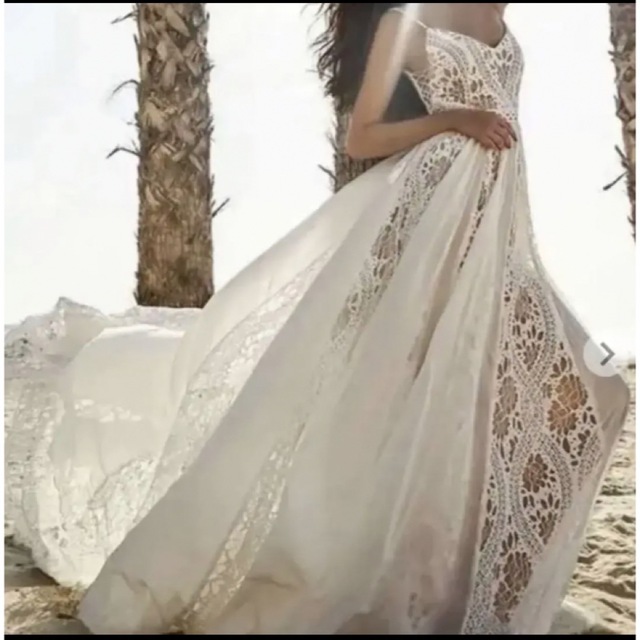 レディースBOHO wedding dress
