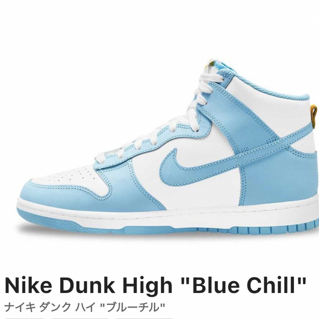 NIKE(ナイキ)のNike Dunk High "Blue Chill"  26.5cm メンズの靴/シューズ(スニーカー)の商品写真