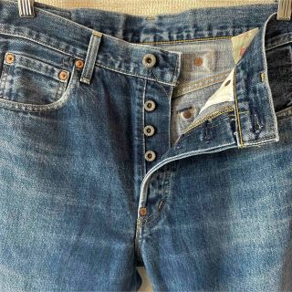 Levi's - 良色落ち☆リーバイス 702XX 復刻 J22 赤耳 ビッグE W31 レア