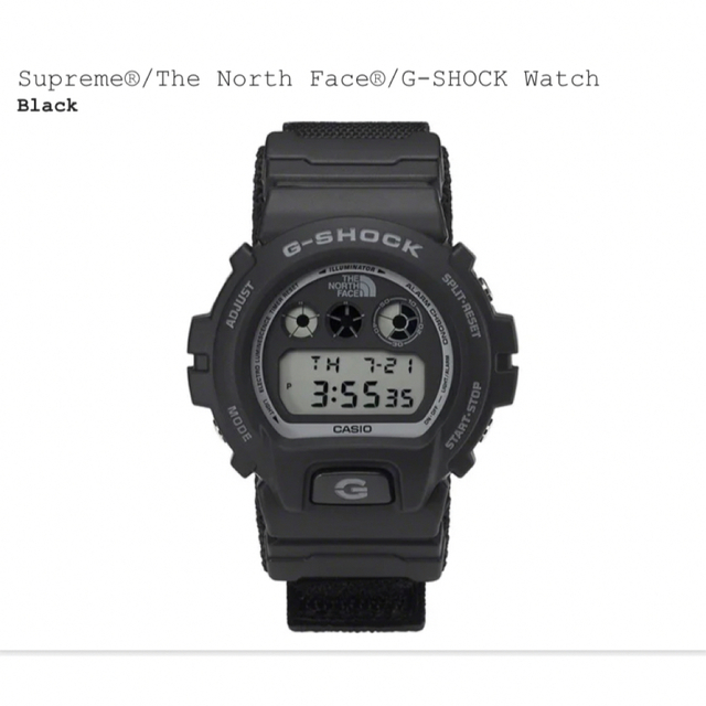 Supreme(シュプリーム)のSupreme The North Face G-SHOCK メンズの時計(腕時計(デジタル))の商品写真