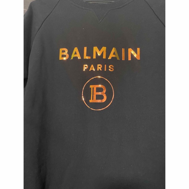 BALMAIN(バルマン)のBALMAIN ✳︎バルマン✳︎ キッズ　大人細身着用　ク済み レディースのトップス(トレーナー/スウェット)の商品写真